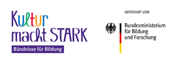 Logo: Kultur macht Stark - Bundesministerium für Bildung und Forschung