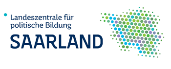 Logo: Landeszentrale für politische Bildung Saarland